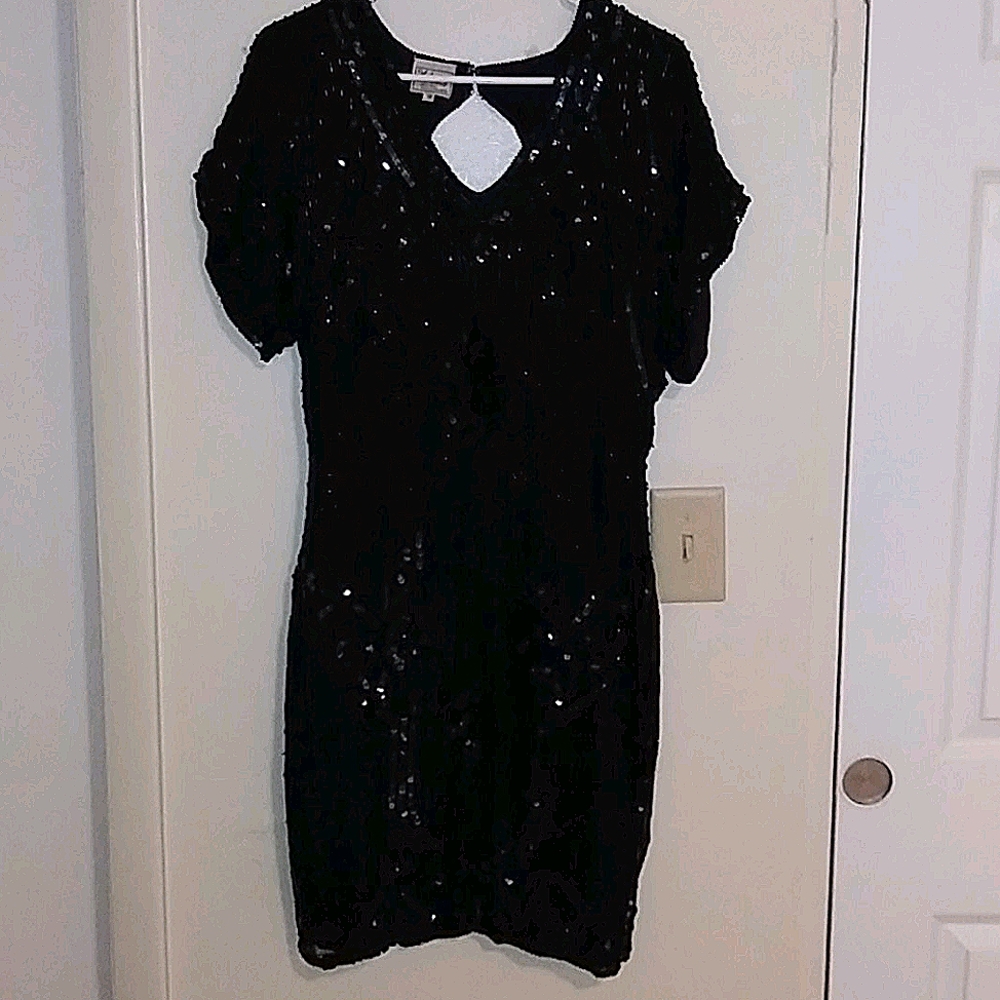Stenay Vintage Silk Sequin Cocktail dress